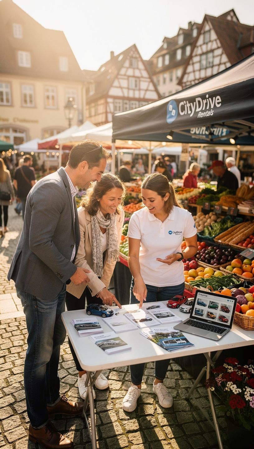 Ein Familienauto mit ausreichend Platz für Gepäck, ideal für Langzeitreisen.